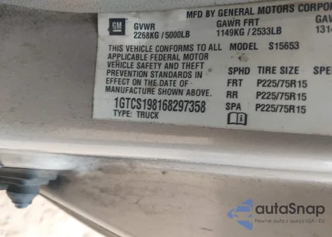 2006 GMC Canyon Sl z USA, uszkodzony, nr VIN 1GTCS198168297358